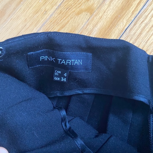 PINK TARTAN black skirt - Picture 3 of 3